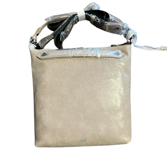 Botkier Warren Convertible Hobo Bag with Front Pocket & gunmetal hardware studs - Picture 2 of 11